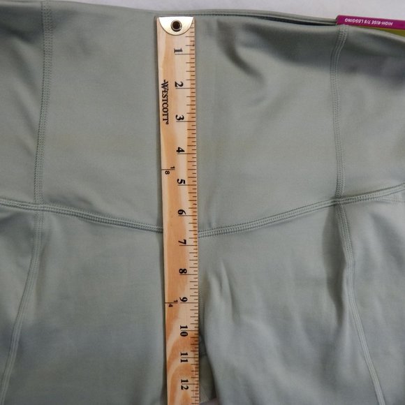 Athletic High Rise Leggings Size XXL All In Motion Women's Green - Picture 5 of 13